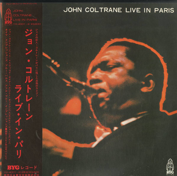 Live in Paris cover