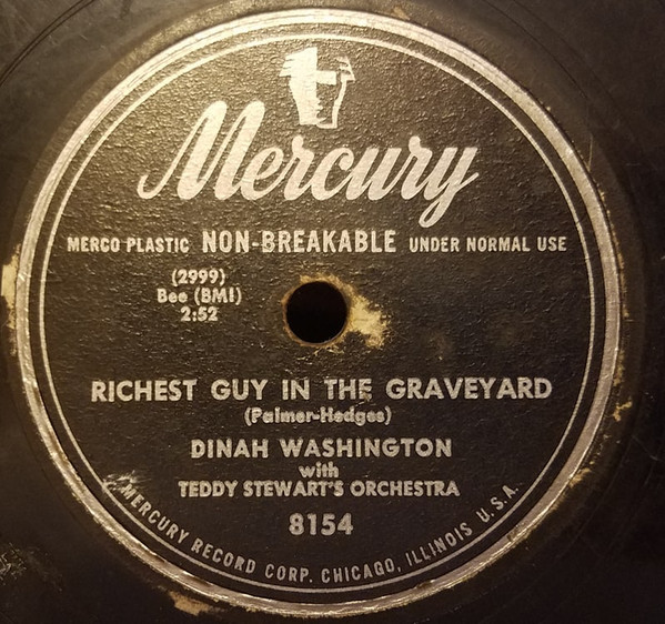 The Richest Guy In The Graveyard / Good Daddy Blues cover